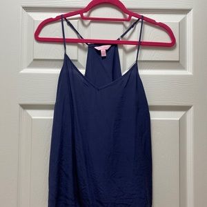 Lilly Pulitzer navy layering tank